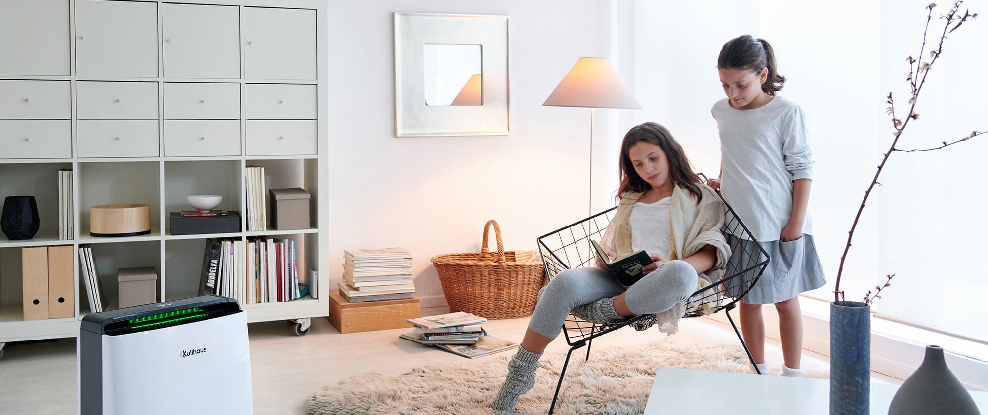 Kullhaus dehumidifiers control effectively humidity levels and reduce the risk of mold and mildew growth.
