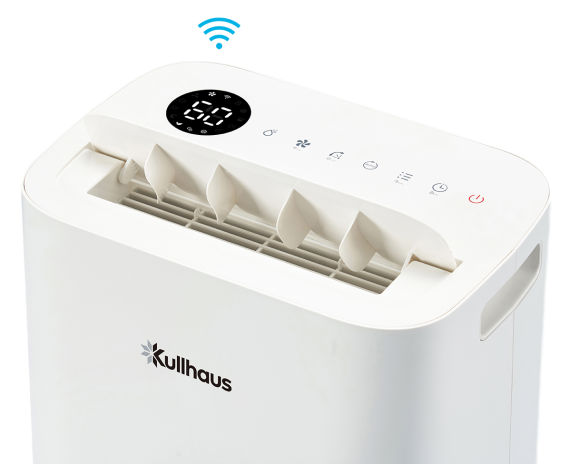 Best dehumidifier for 80m² Kullhaus alpha Q20L Pro WiFi